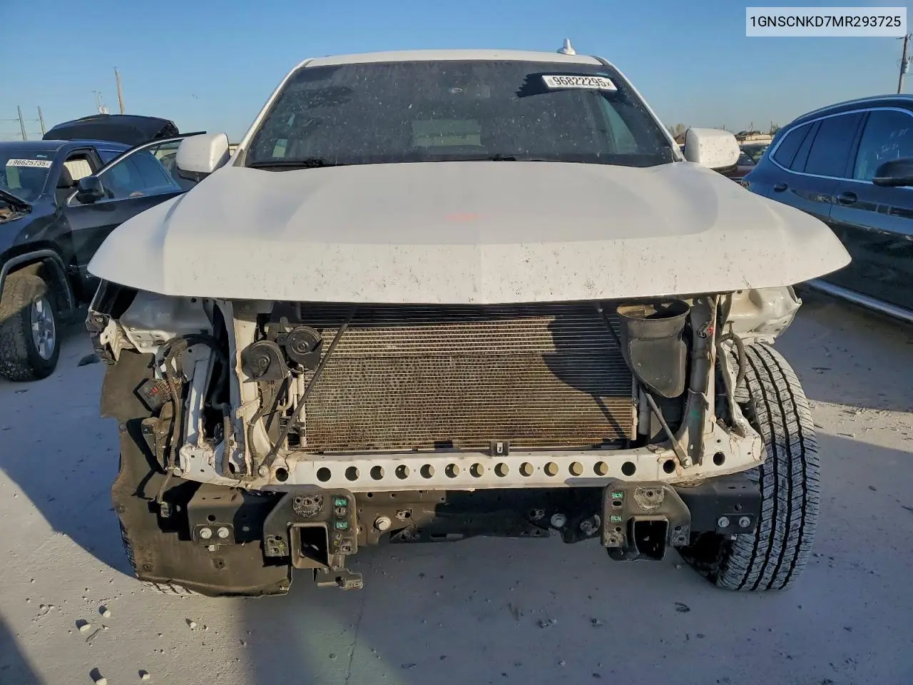 1GNSCNKD7MR293725 2021 Chevrolet Tahoe C1500 Lt