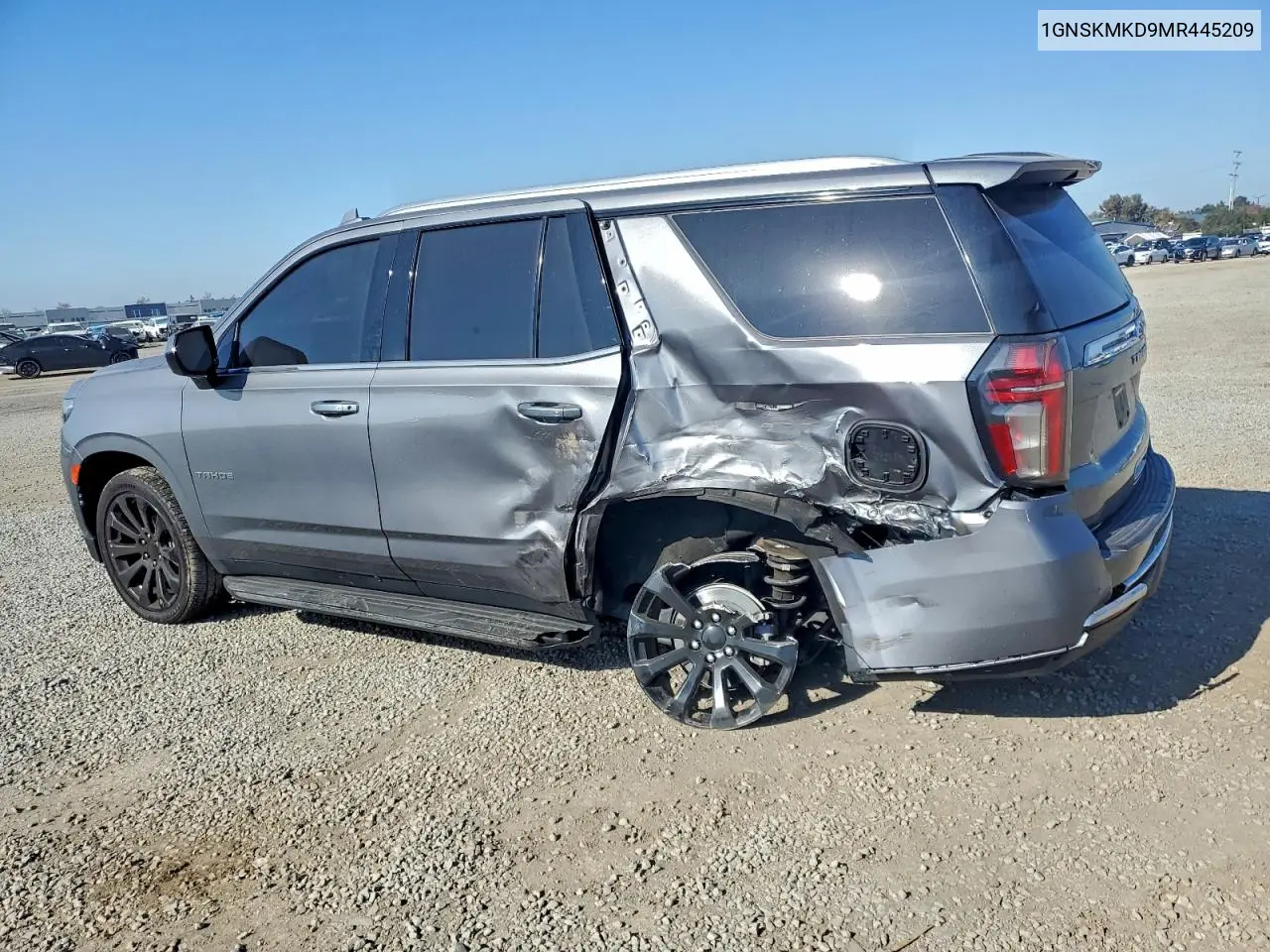 1GNSKMKD9MR445209 2021 Chevrolet Tahoe K1500 Ls