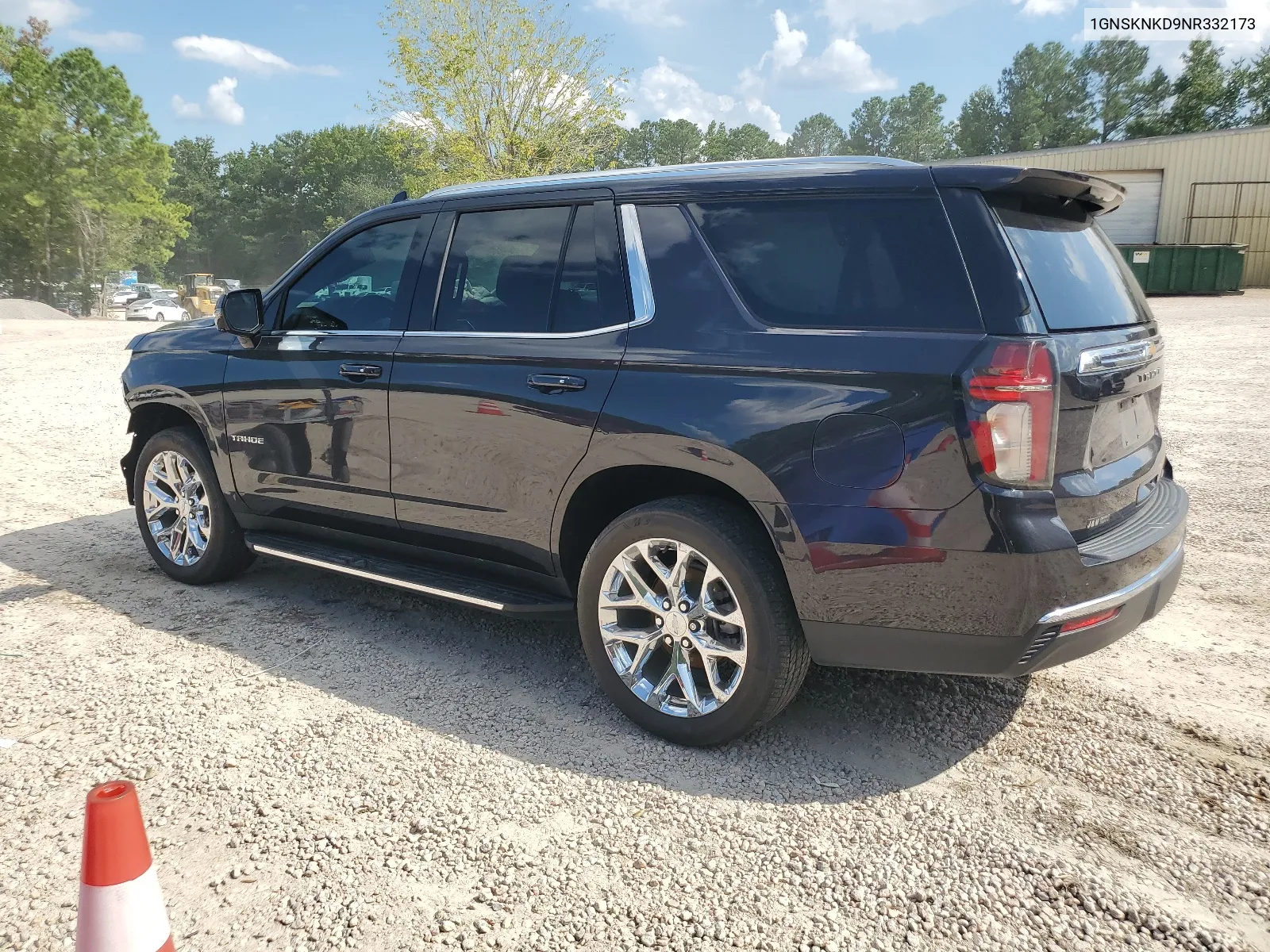 2022 Chevrolet Tahoe K1500 Lt VIN: 1GNSKNKD9NR332173 Lot: 67870944