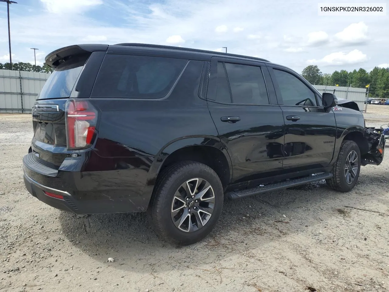 2022 Chevrolet Tahoe K1500 Z71 VIN: 1GNSKPKD2NR326002 Lot: 69927924