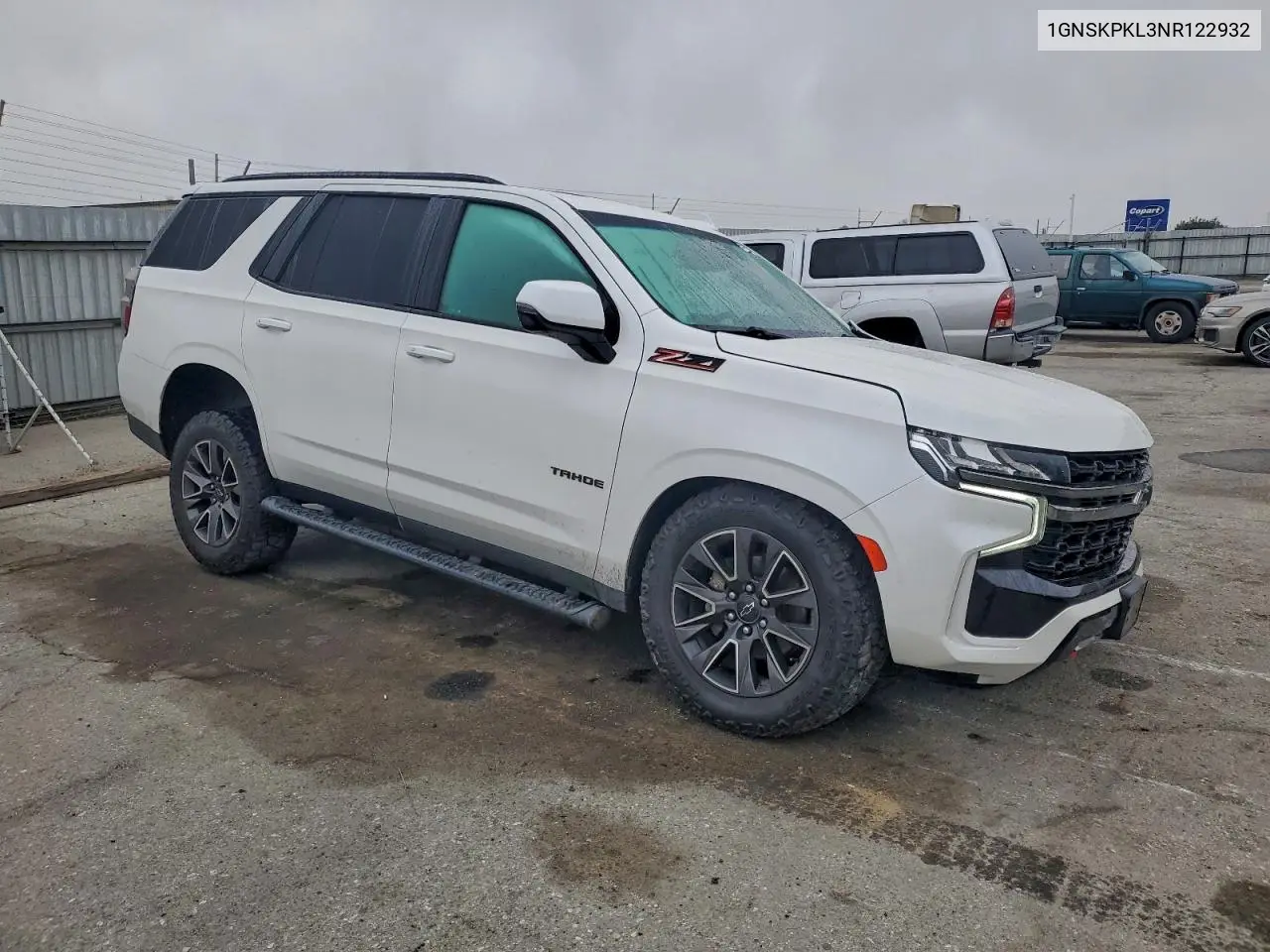 1GNSKPKL3NR122932 2022 Chevrolet Tahoe K1500 Z71