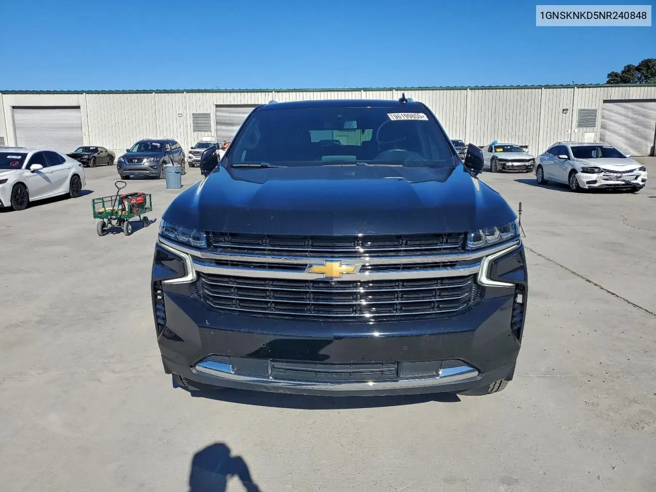1GNSKNKD5NR240848 2022 Chevrolet Tahoe K1500 Lt