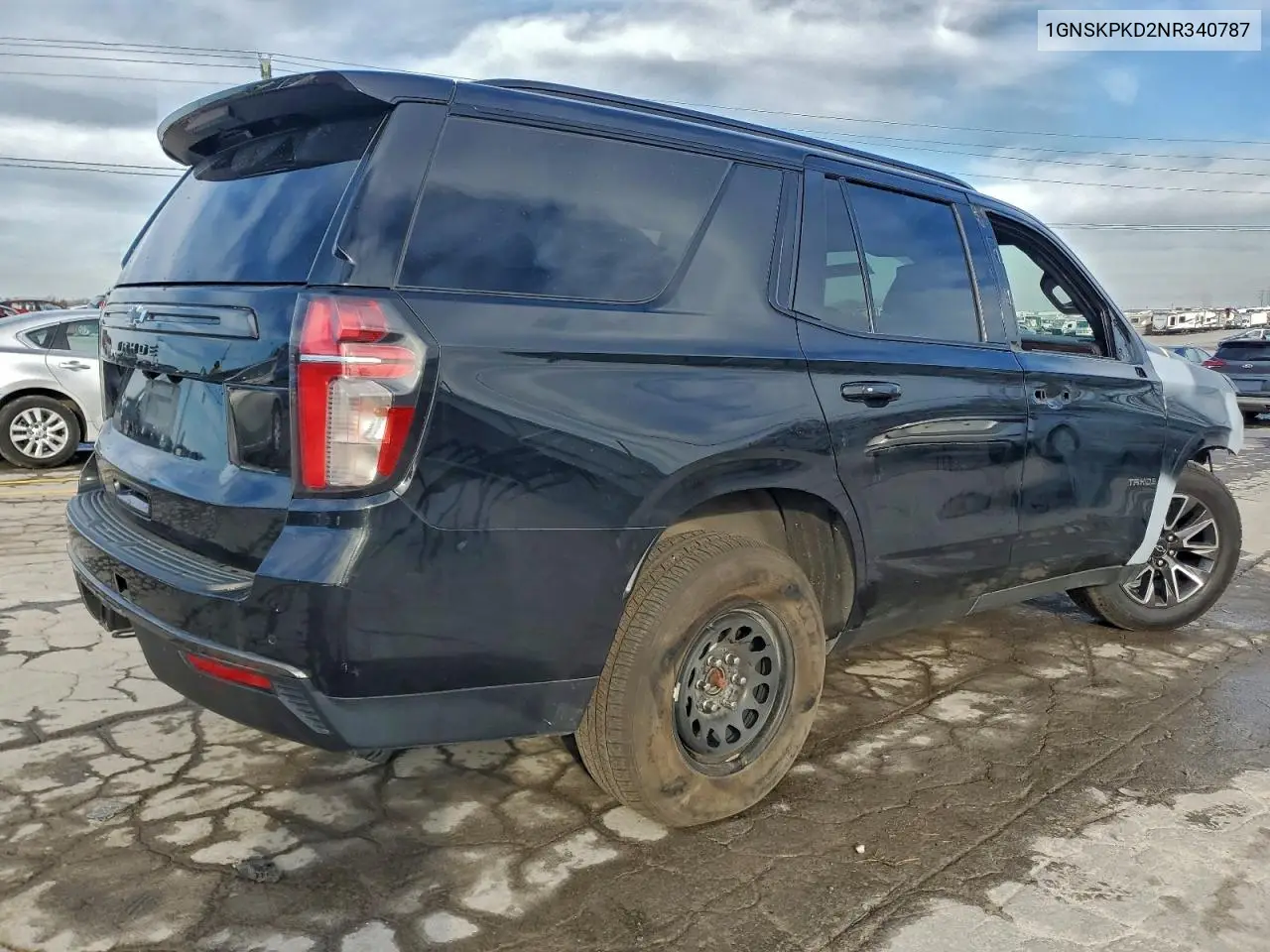1GNSKPKD2NR340787 2022 Chevrolet Tahoe K1500 Z71