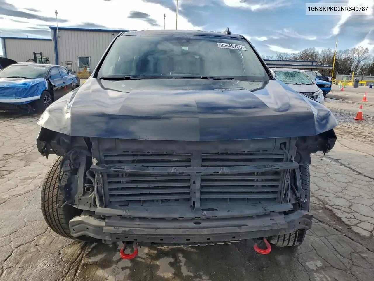 1GNSKPKD2NR340787 2022 Chevrolet Tahoe K1500 Z71