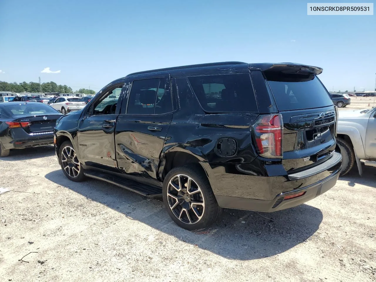 2023 Chevrolet Tahoe C1500 Rst VIN: 1GNSCRKD8PR509531 Lot: 55091544