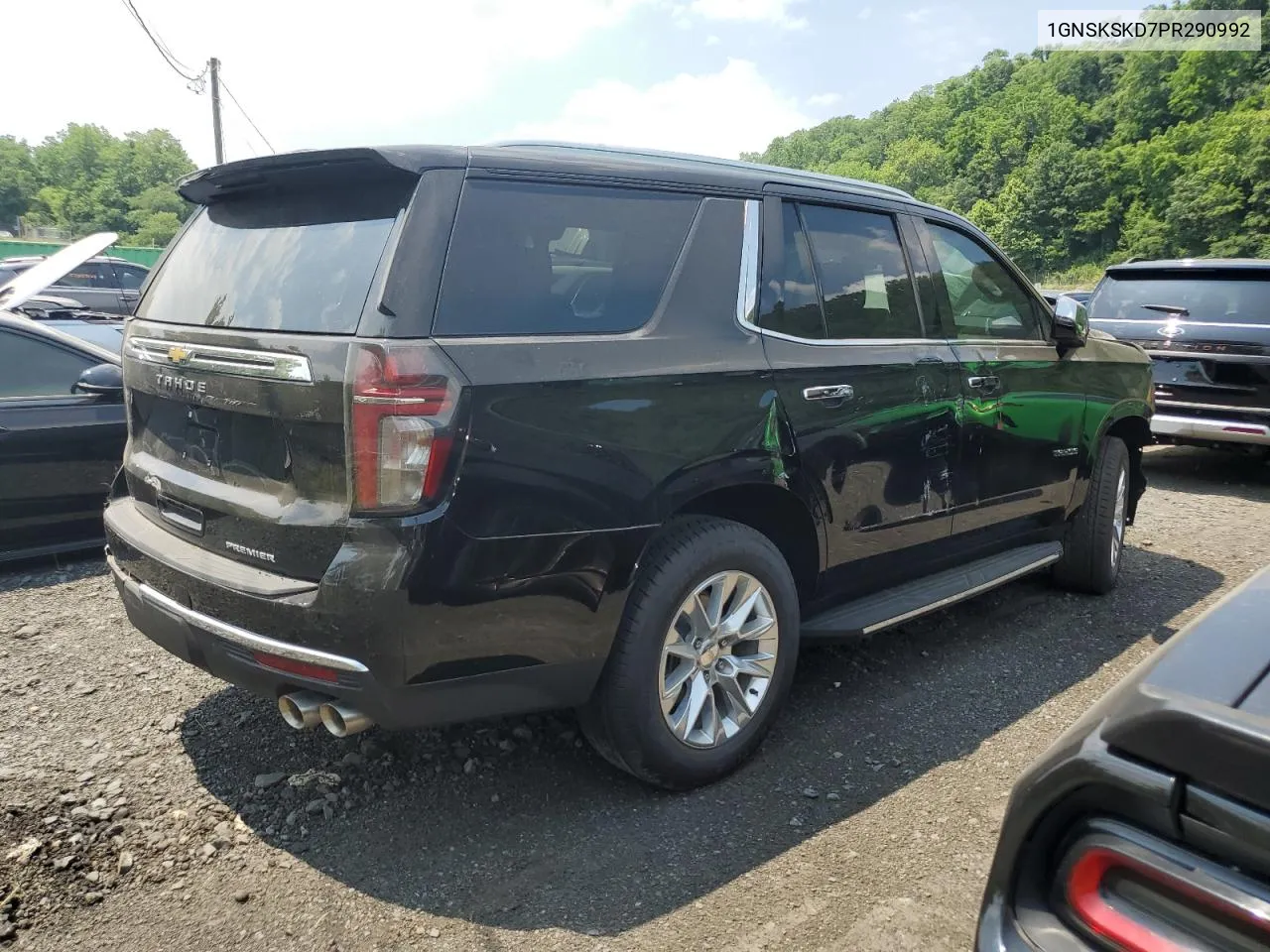 2023 Chevrolet Tahoe K1500 Premier VIN: 1GNSKSKD7PR290992 Lot: 60137244