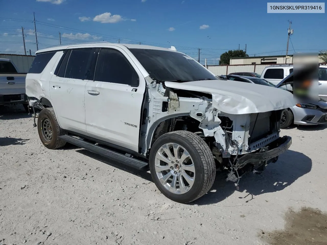 2023 Chevrolet Tahoe K1500 Premier VIN: 1GNSKSKL9PR319416 Lot: 61413564