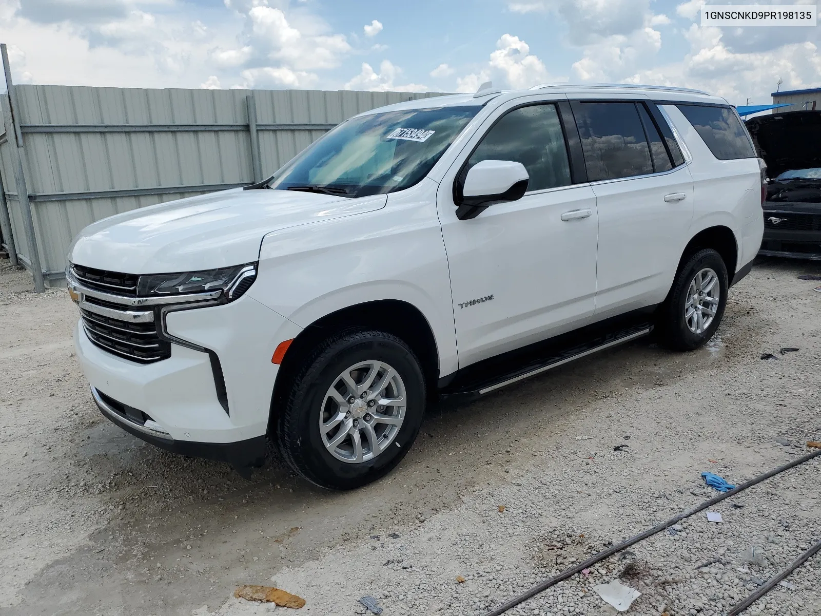 2023 Chevrolet Tahoe C1500 Lt VIN: 1GNSCNKD9PR198135 Lot: 67153494