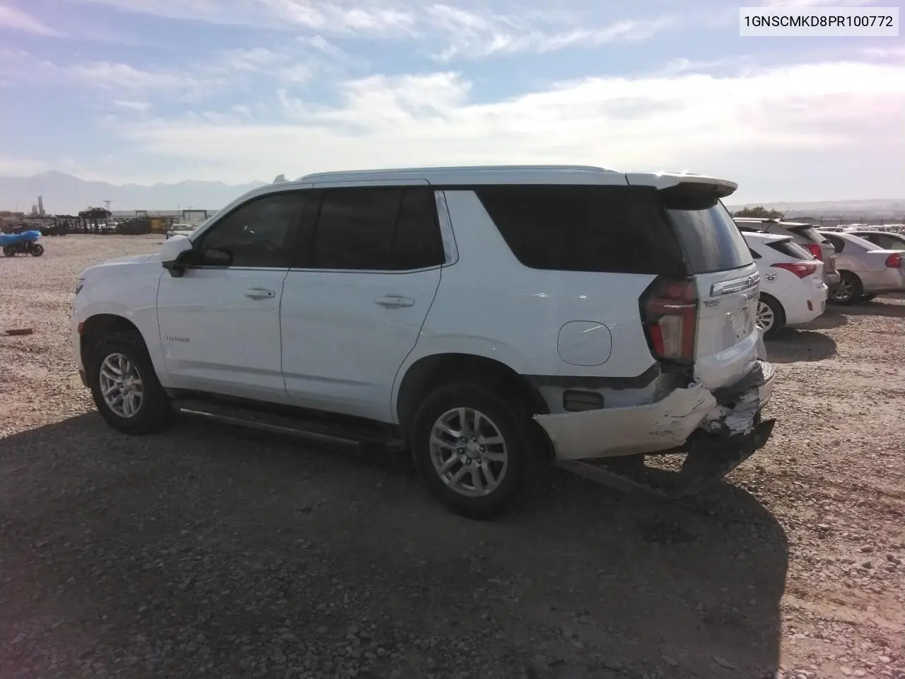 1GNSCMKD8PR100772 2023 Chevrolet Tahoe C1500 Ls