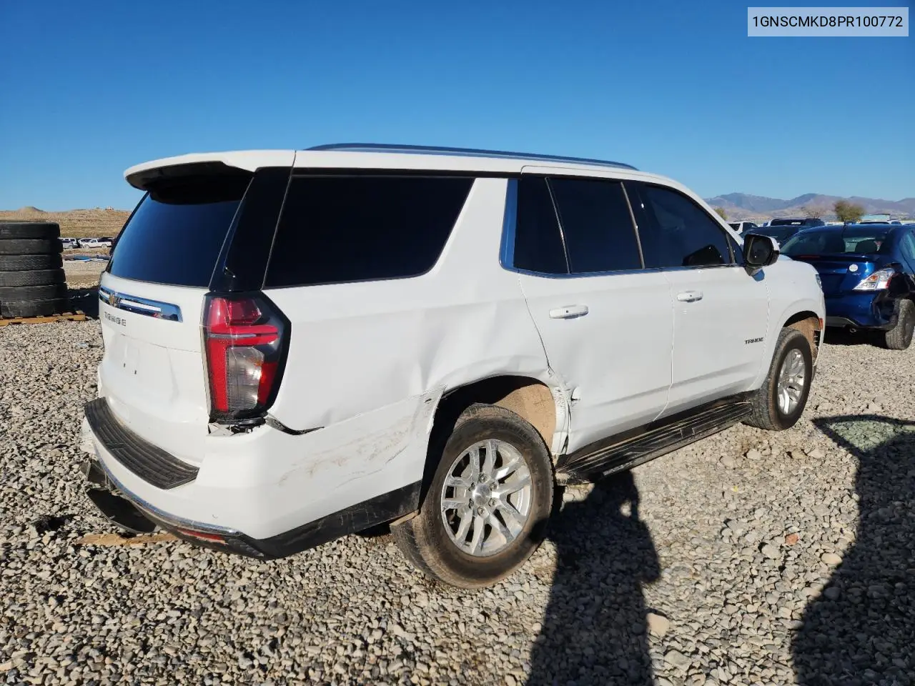 1GNSCMKD8PR100772 2023 Chevrolet Tahoe C1500 Ls