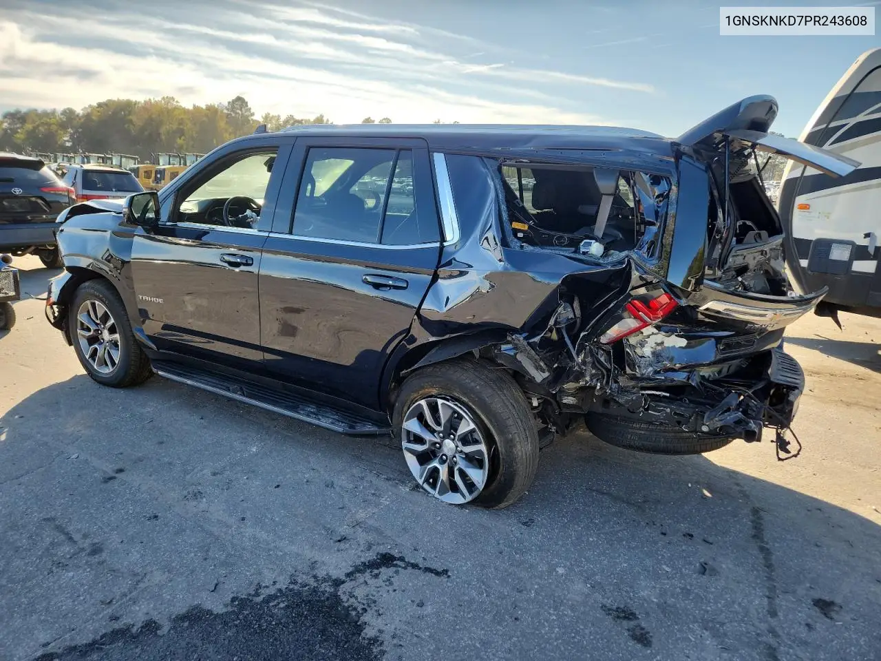 1GNSKNKD7PR243608 2023 Chevrolet Tahoe K1500 Lt