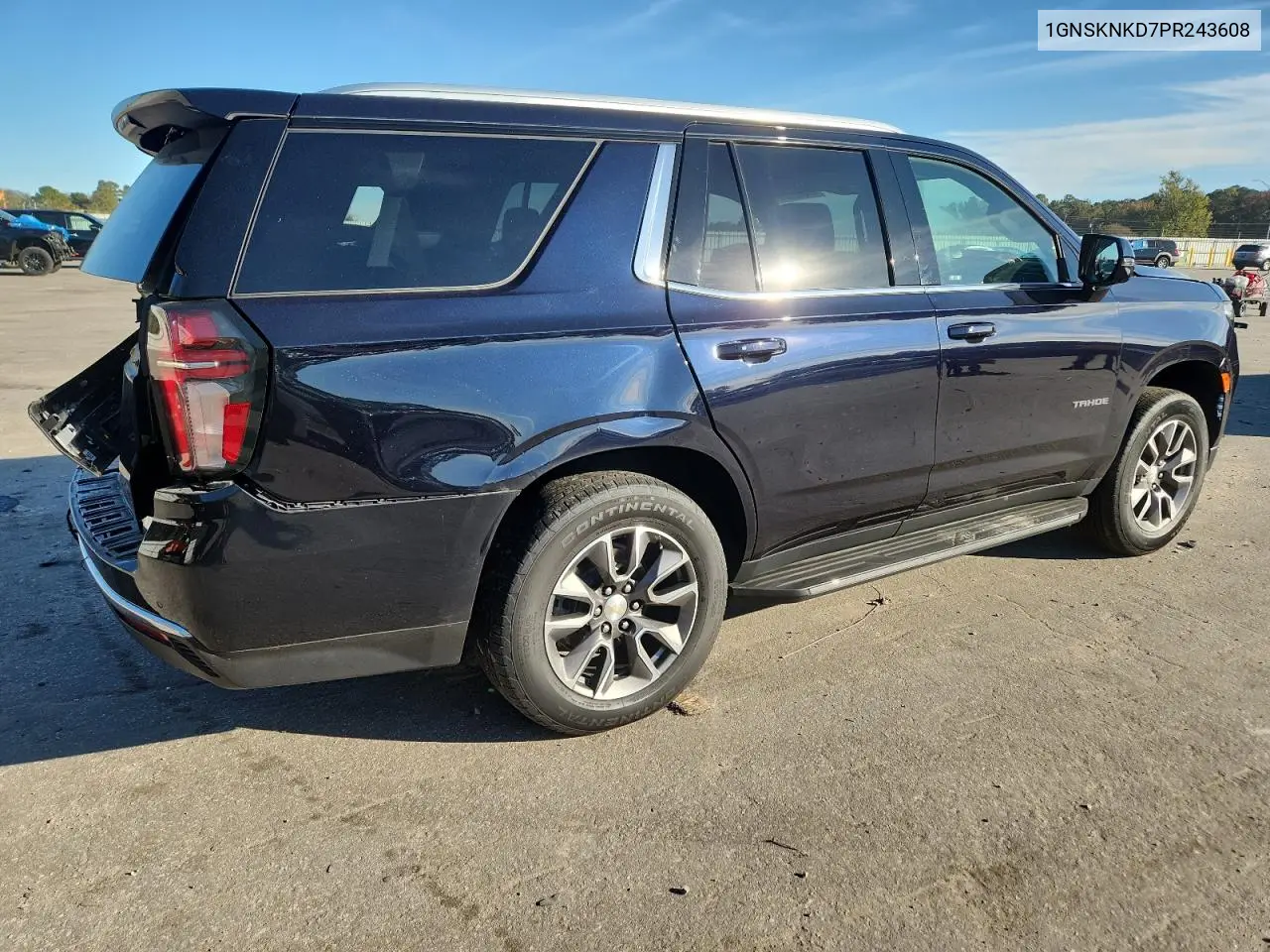 1GNSKNKD7PR243608 2023 Chevrolet Tahoe K1500 Lt