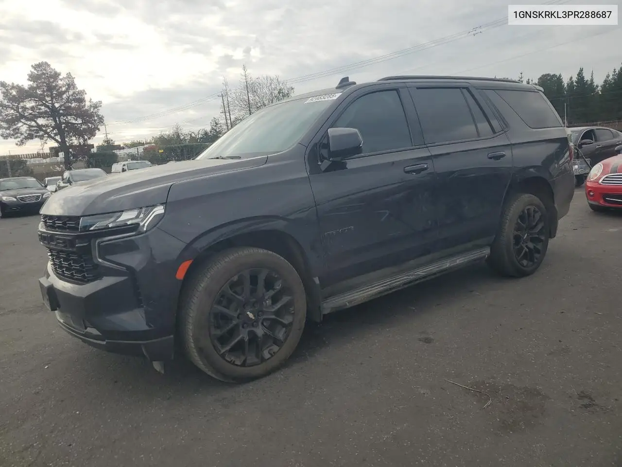 1GNSKRKL3PR288687 2023 Chevrolet Tahoe K1500 Rst