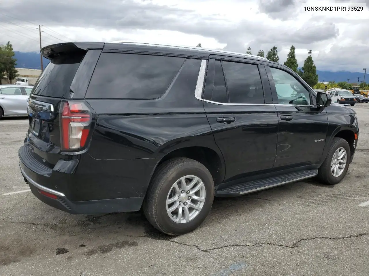 1GNSKNKD1PR193529 2023 Chevrolet Tahoe K1500 Lt