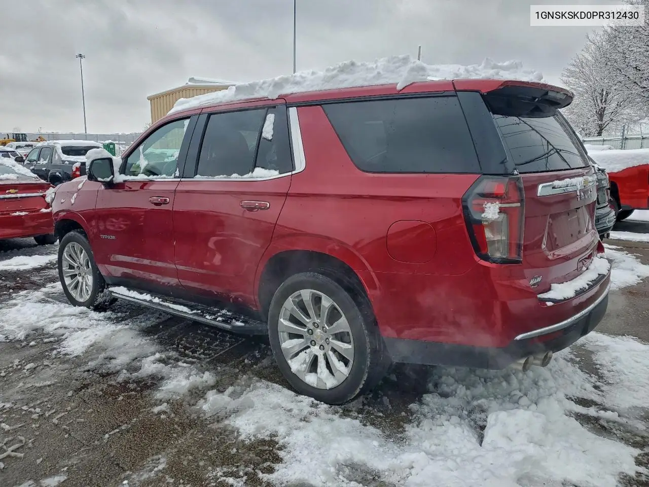 1GNSKSKD0PR312430 2023 Chevrolet Tahoe K1500 Premier