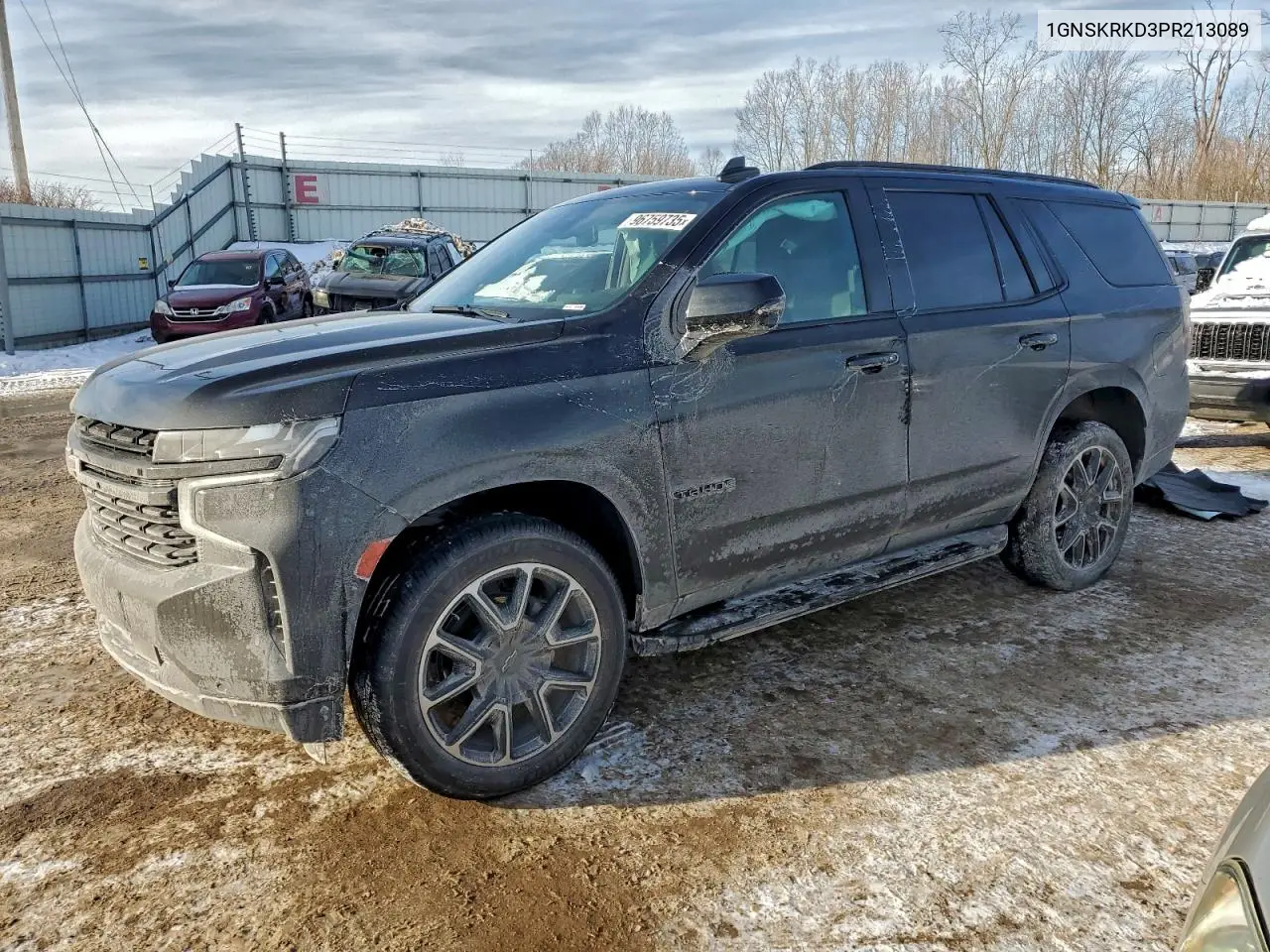 1GNSKRKD3PR213089 2023 Chevrolet Tahoe K1500 Rst