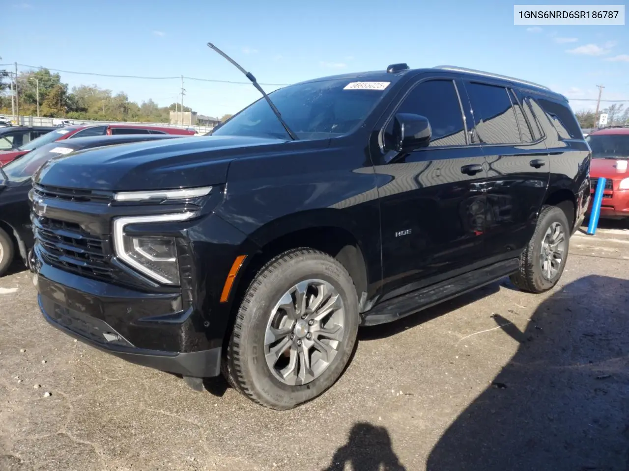 1GNS6NRD6SR186787 2025 Chevrolet Tahoe K1500 Lt