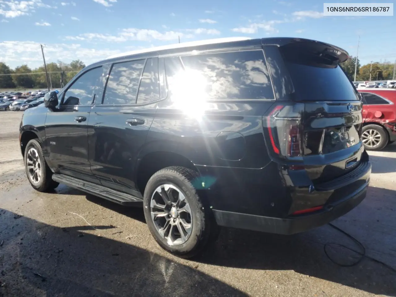 1GNS6NRD6SR186787 2025 Chevrolet Tahoe K1500 Lt