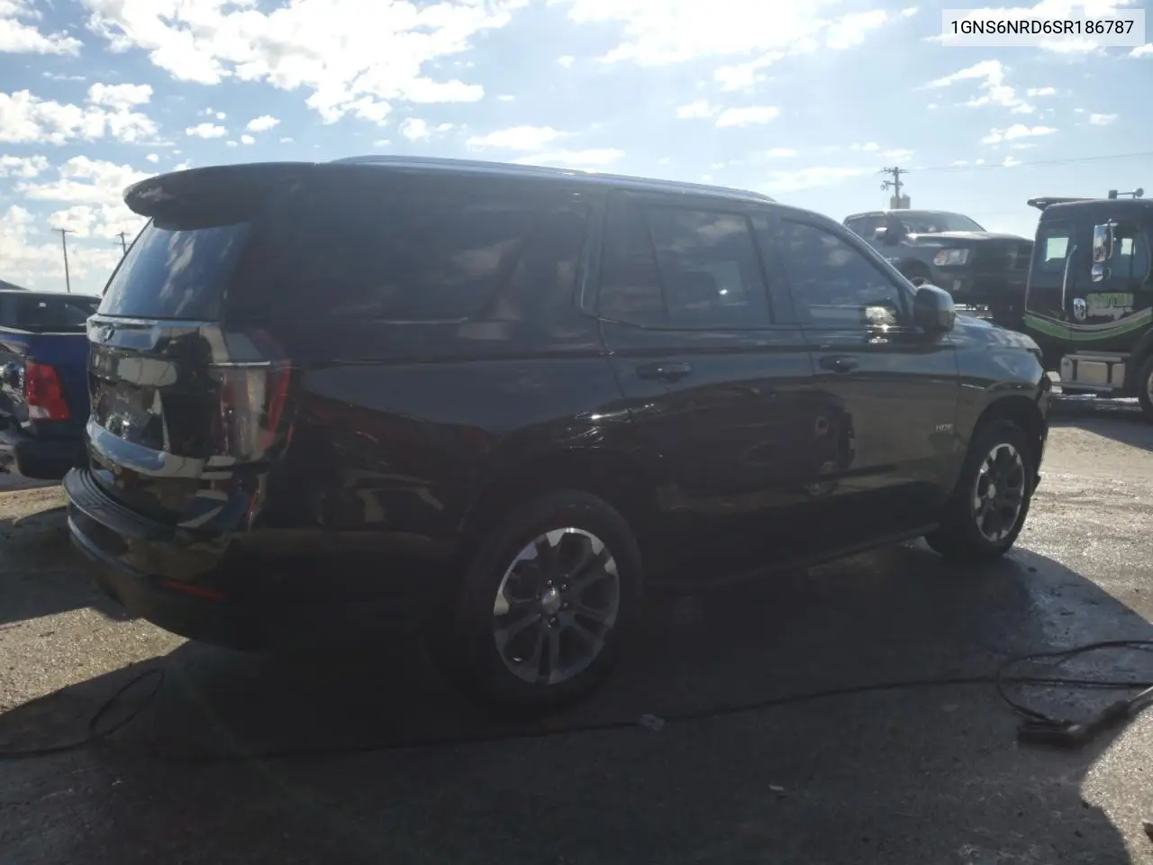1GNS6NRD6SR186787 2025 Chevrolet Tahoe K1500 Lt