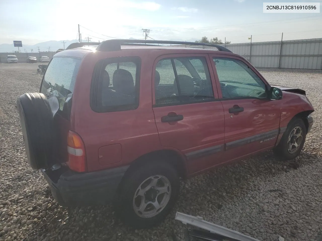 2CNBJ13C816910596 2001 Chevrolet Tracker