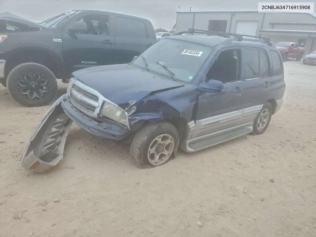 2CNBJ634716915908 2001 Chevrolet Tracker Lt