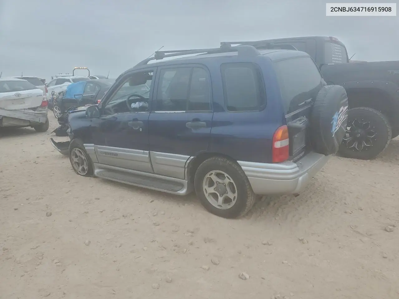 2CNBJ634716915908 2001 Chevrolet Tracker Lt