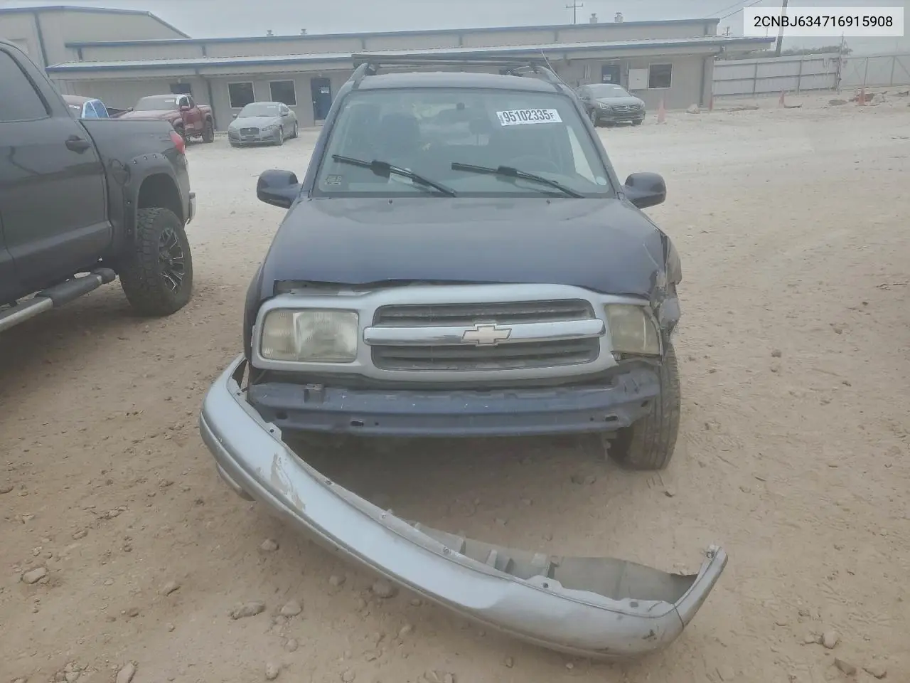 2CNBJ634716915908 2001 Chevrolet Tracker Lt