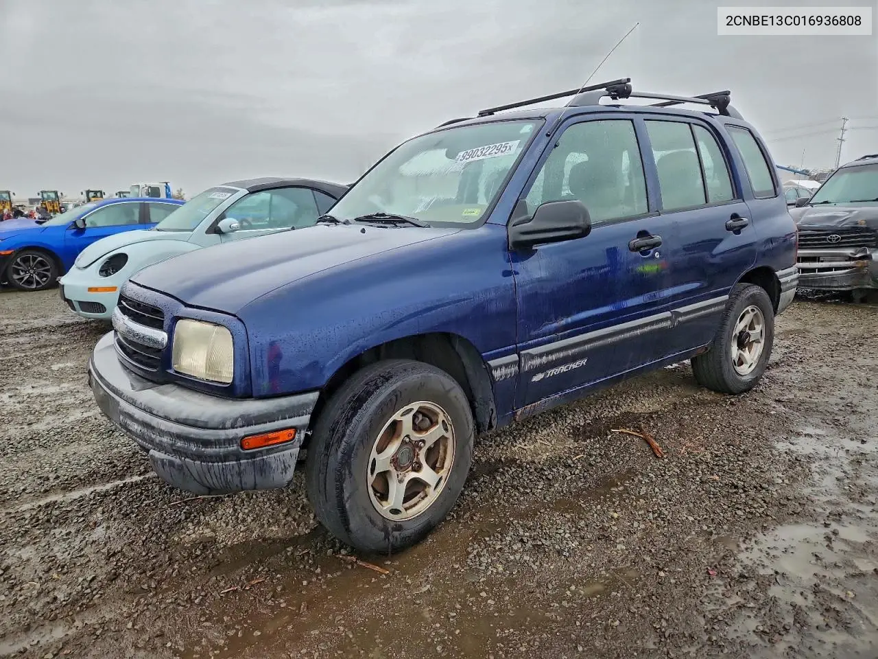 2001 Chevrolet Tracker VIN: 2CNBE13C016936808 Lot: 99032295