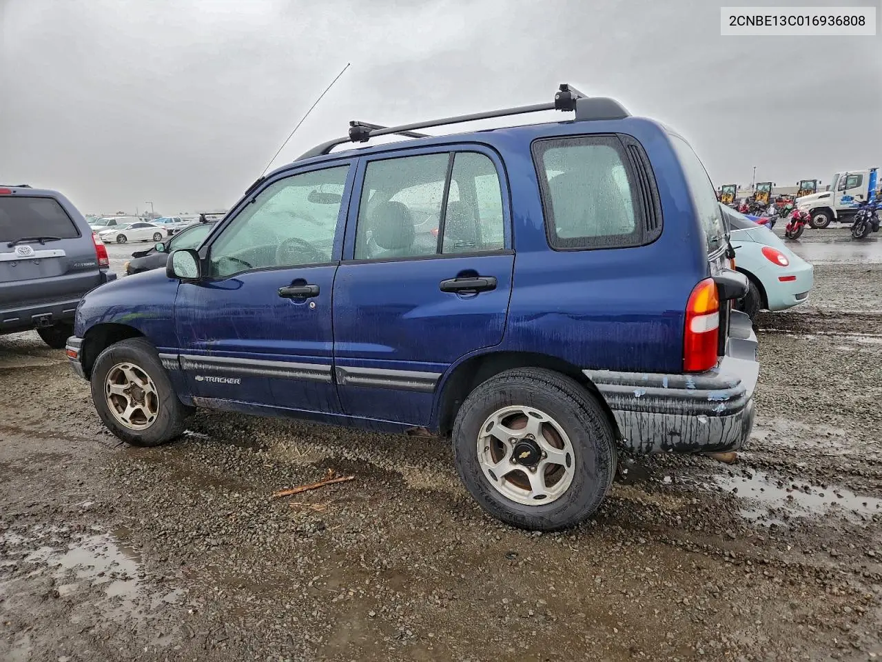 2001 Chevrolet Tracker VIN: 2CNBE13C016936808 Lot: 99032295