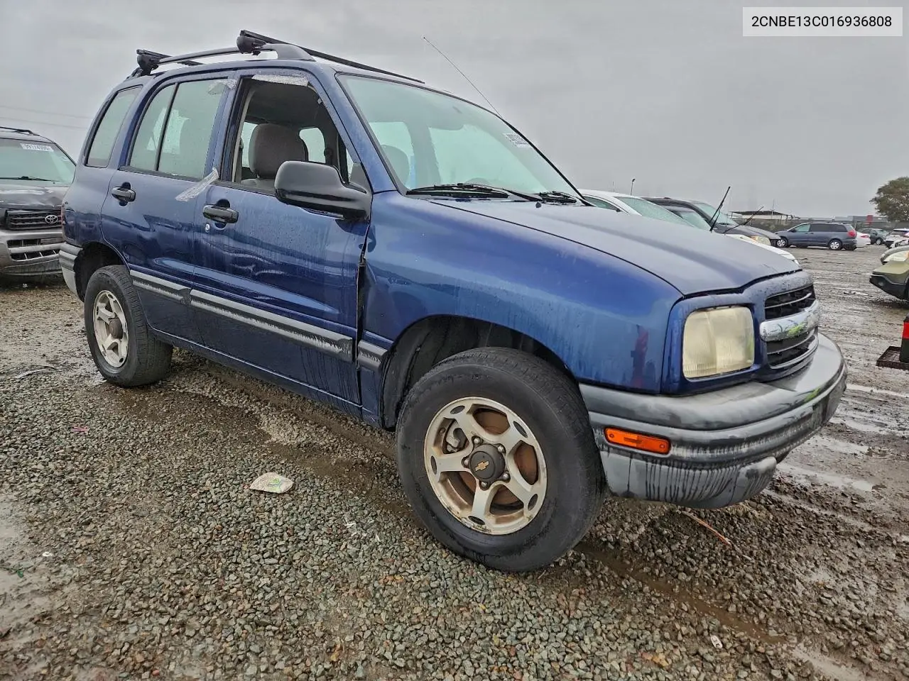 2001 Chevrolet Tracker VIN: 2CNBE13C016936808 Lot: 99032295