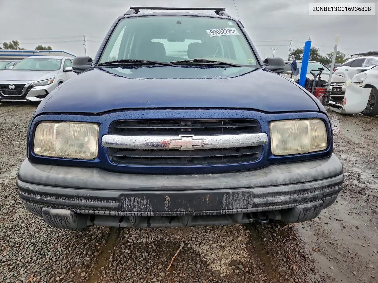2001 Chevrolet Tracker VIN: 2CNBE13C016936808 Lot: 99032295