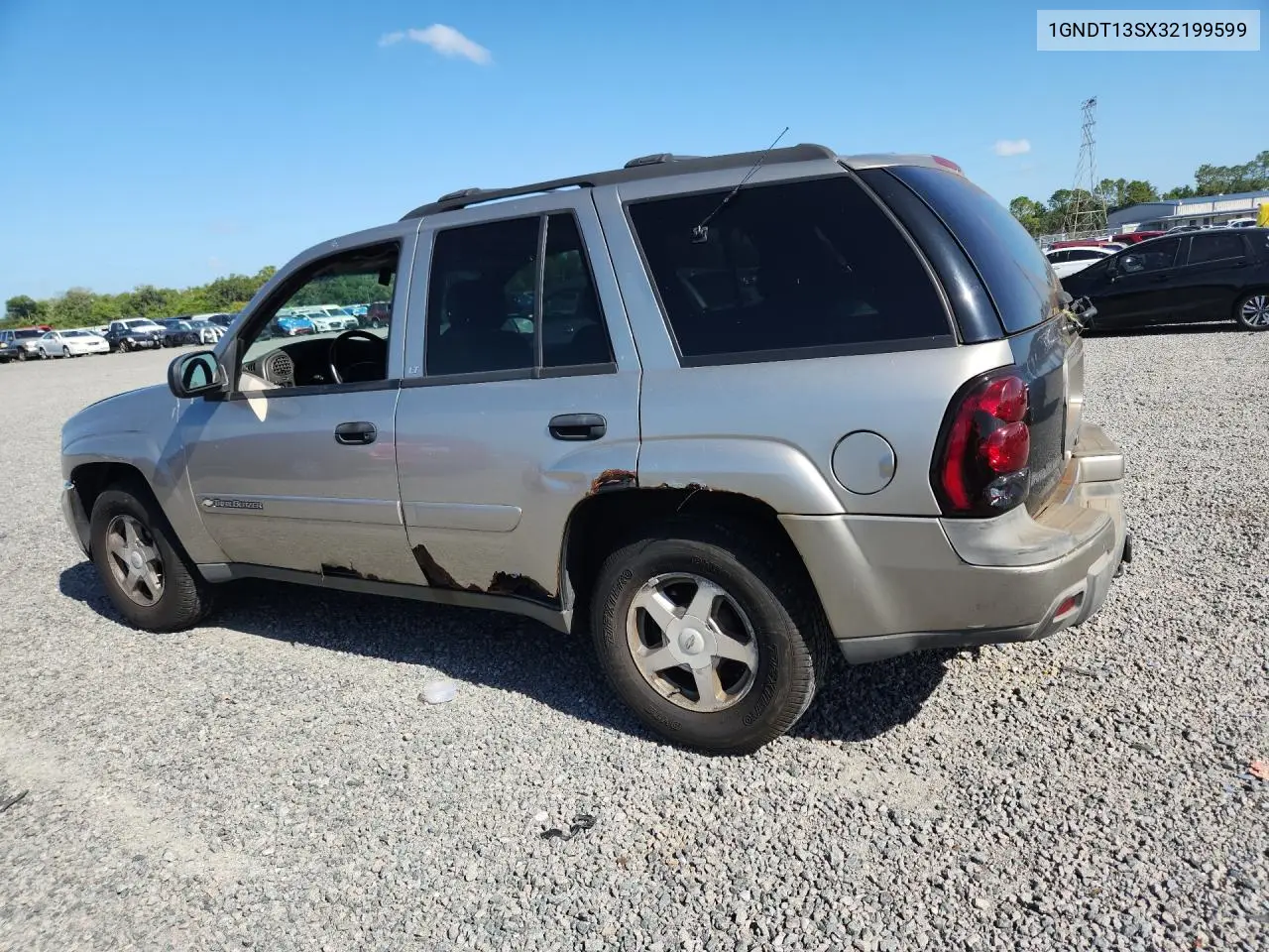 2003 Chevrolet Trailblazer VIN: 1GNDT13SX32199599 Lot: 50552346