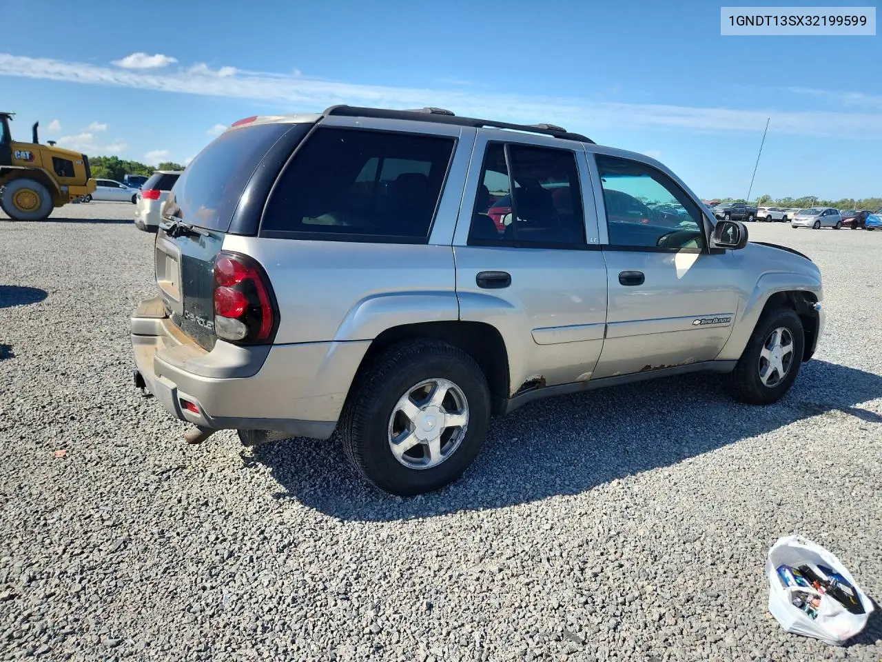 2003 Chevrolet Trailblazer VIN: 1GNDT13SX32199599 Lot: 50552346
