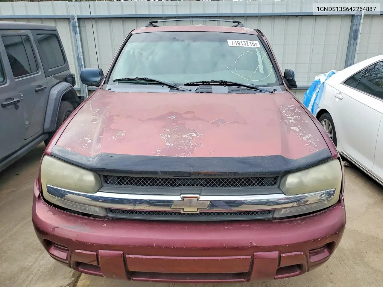 1GNDS13S642264887 2004 Chevrolet Trailblazer Ls