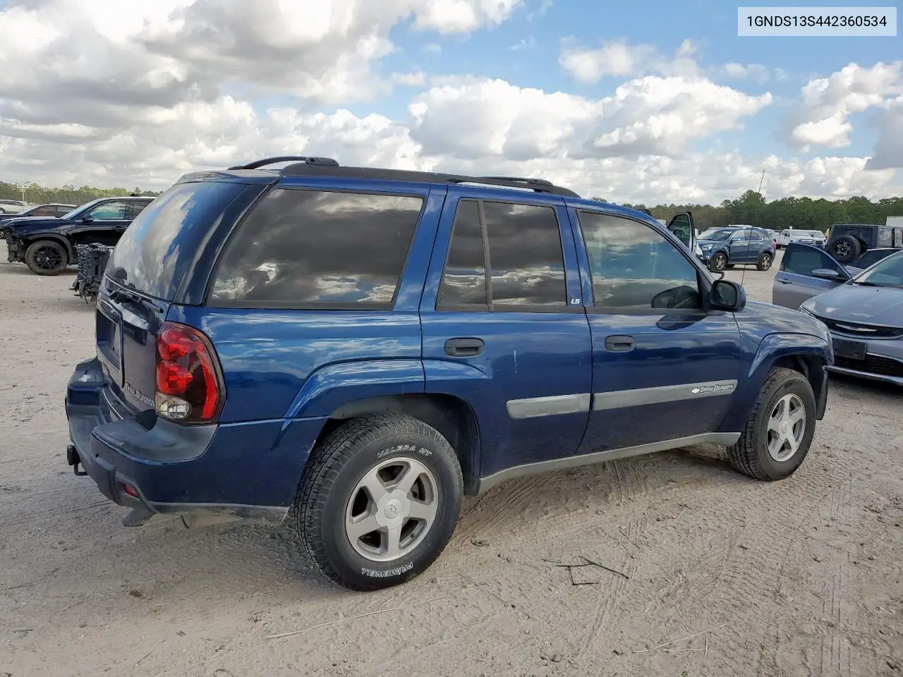 1GNDS13S442360534 2004 Chevrolet Trailblazer Ls
