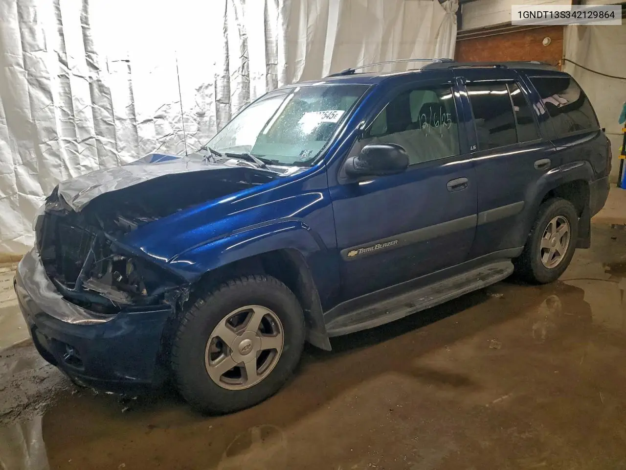 1GNDT13S342129864 2004 Chevrolet Trailblazer Ls
