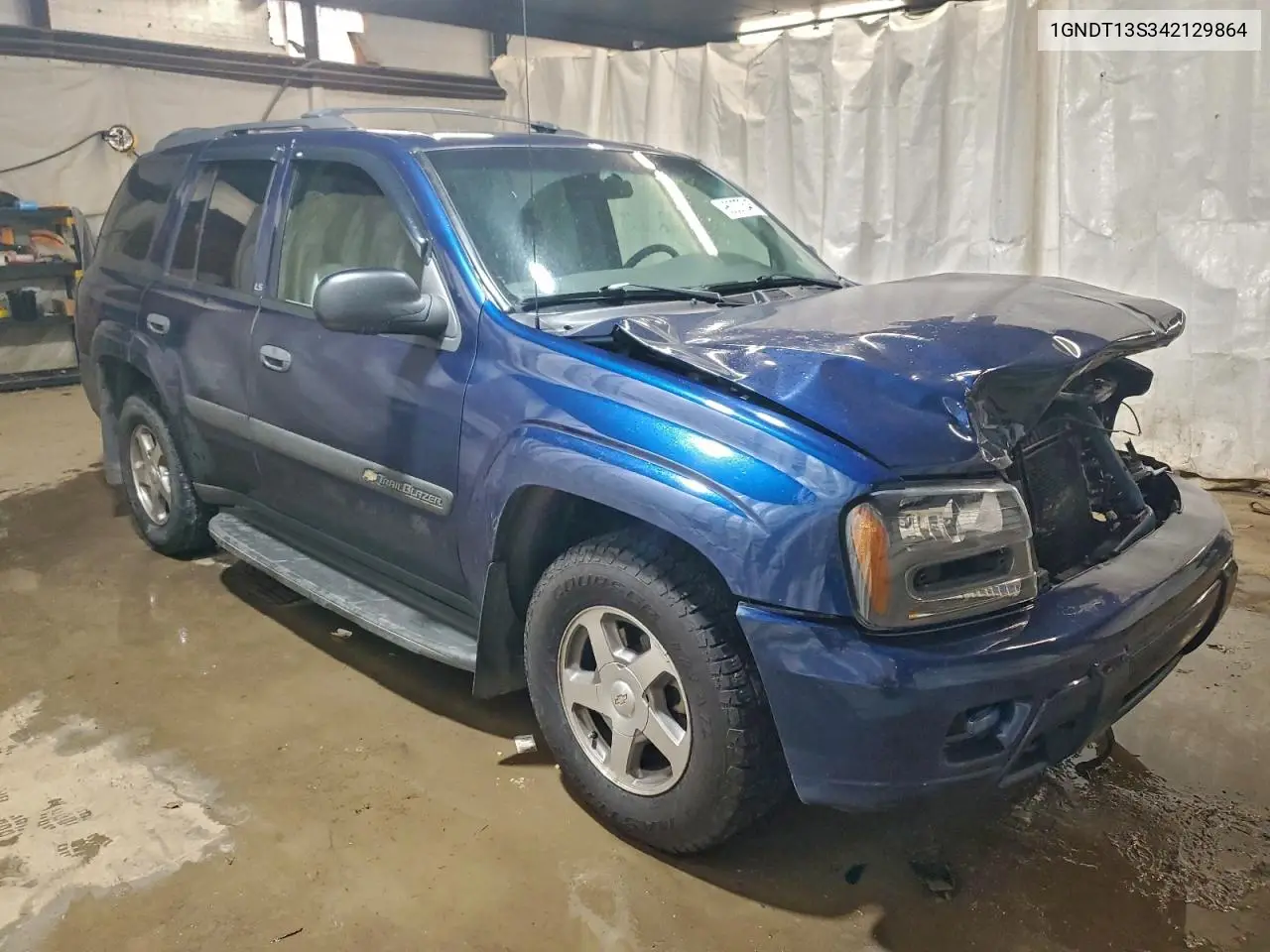1GNDT13S342129864 2004 Chevrolet Trailblazer Ls