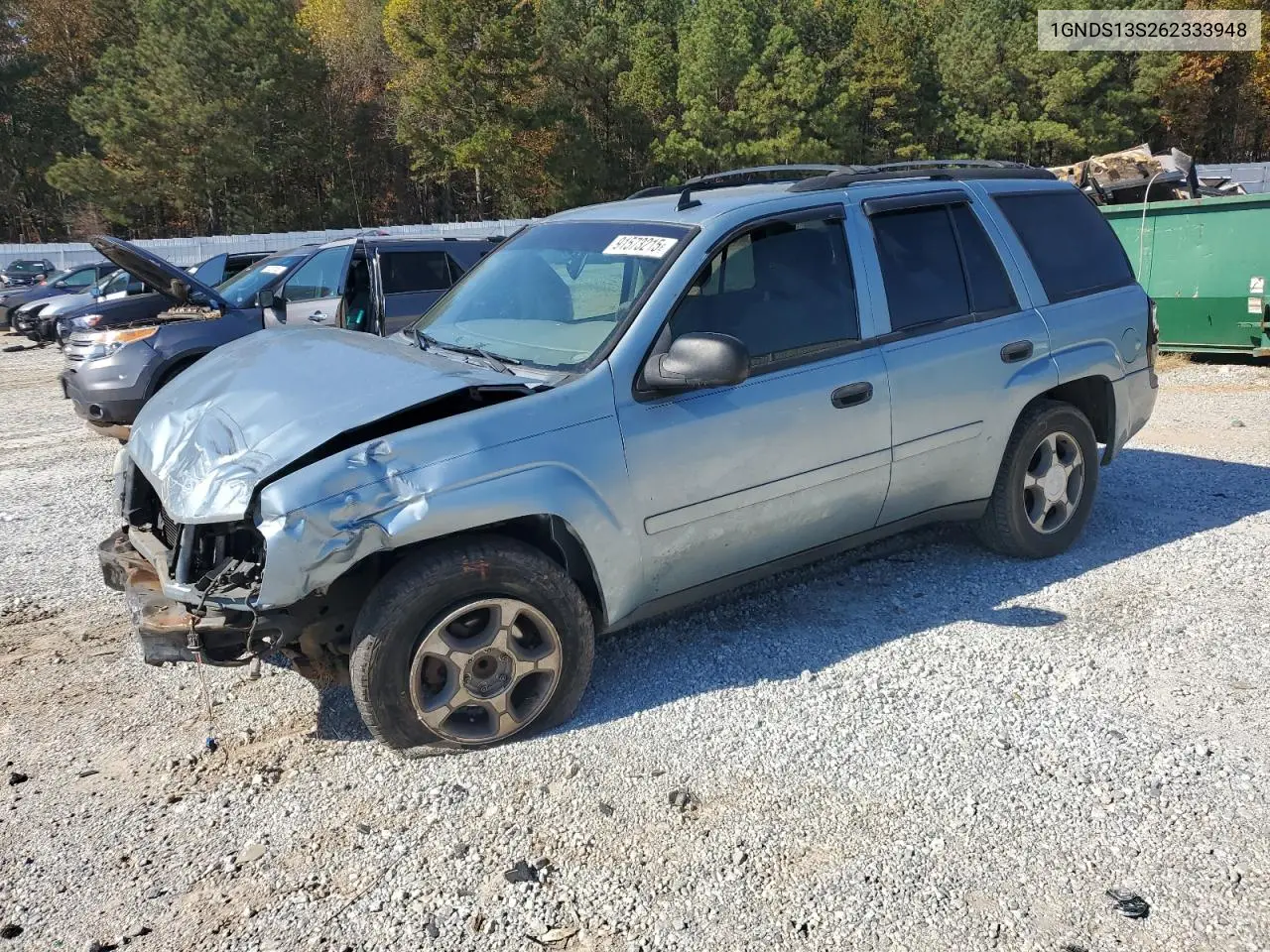 1GNDS13S262333948 2006 Chevrolet Trailblazer Ls
