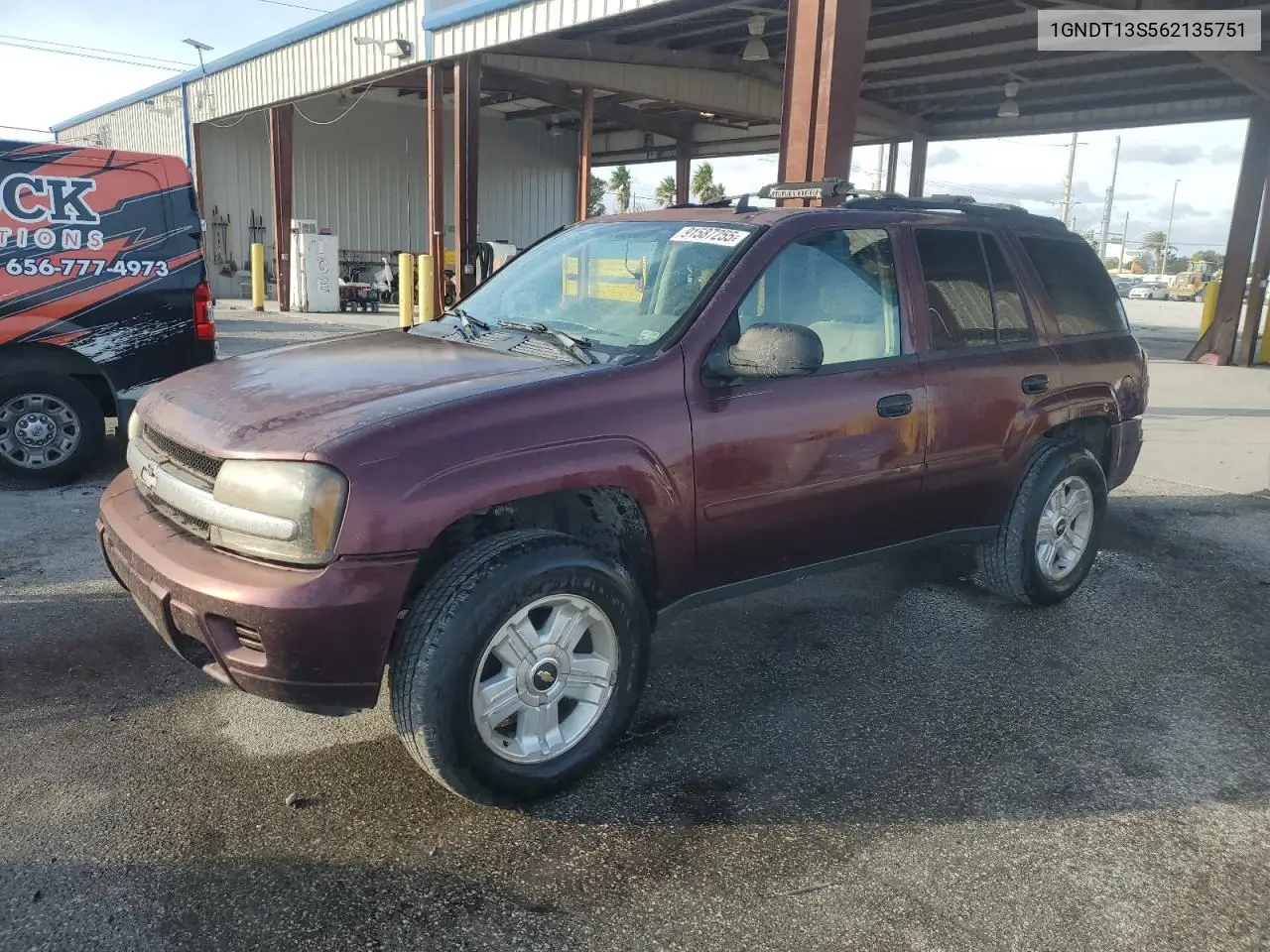 1GNDT13S562135751 2006 Chevrolet Trailblazer Ls