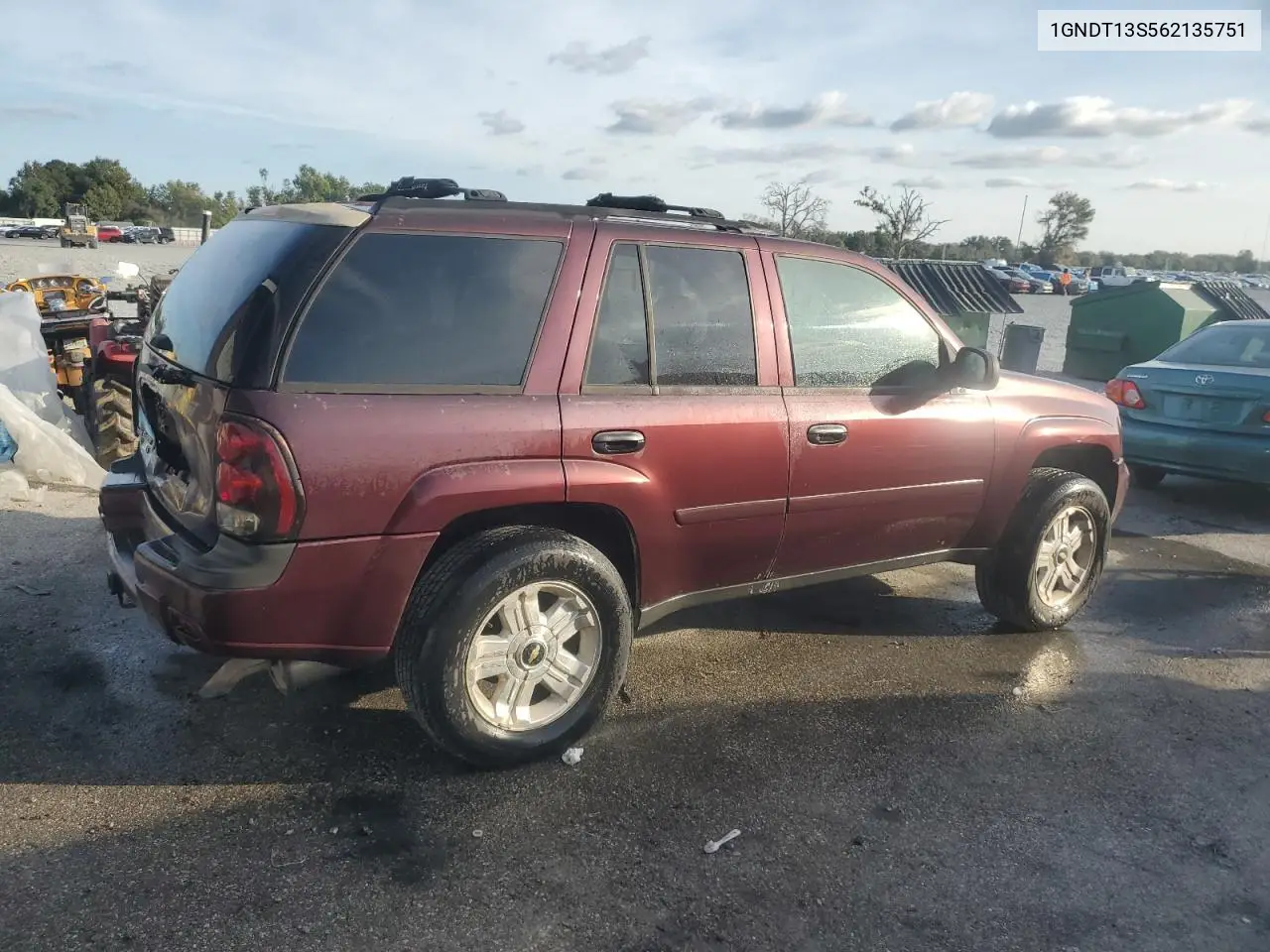1GNDT13S562135751 2006 Chevrolet Trailblazer Ls