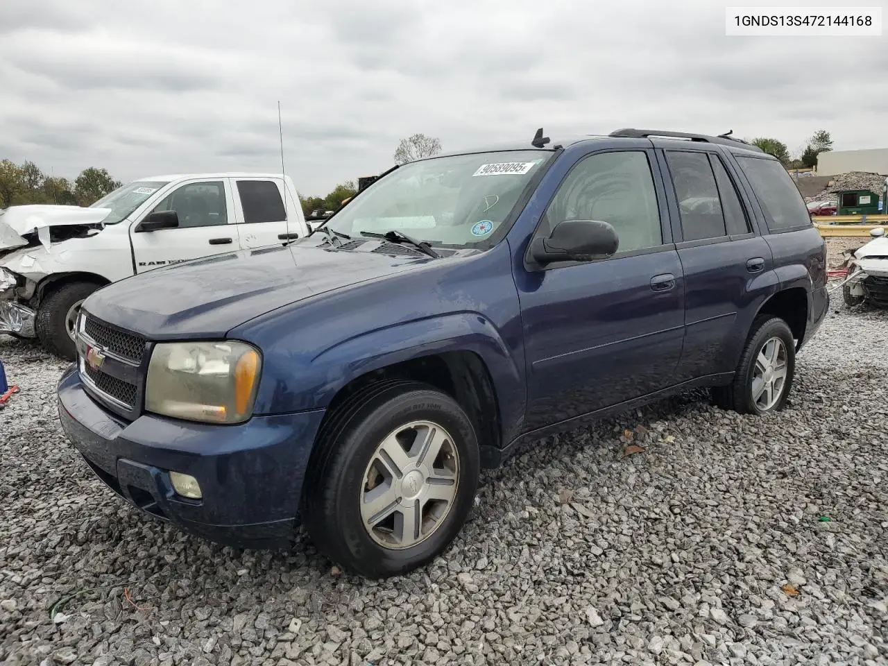 1GNDS13S472144168 2007 Chevrolet Trailblazer Ls