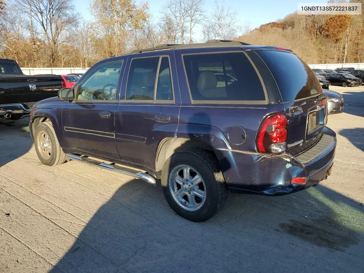 1GNDT13S572221837 2007 Chevrolet Trailblazer Ls