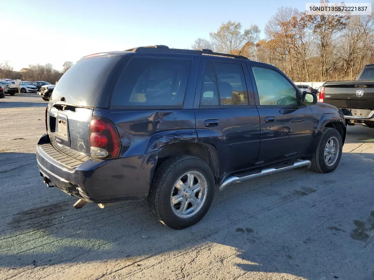 1GNDT13S572221837 2007 Chevrolet Trailblazer Ls