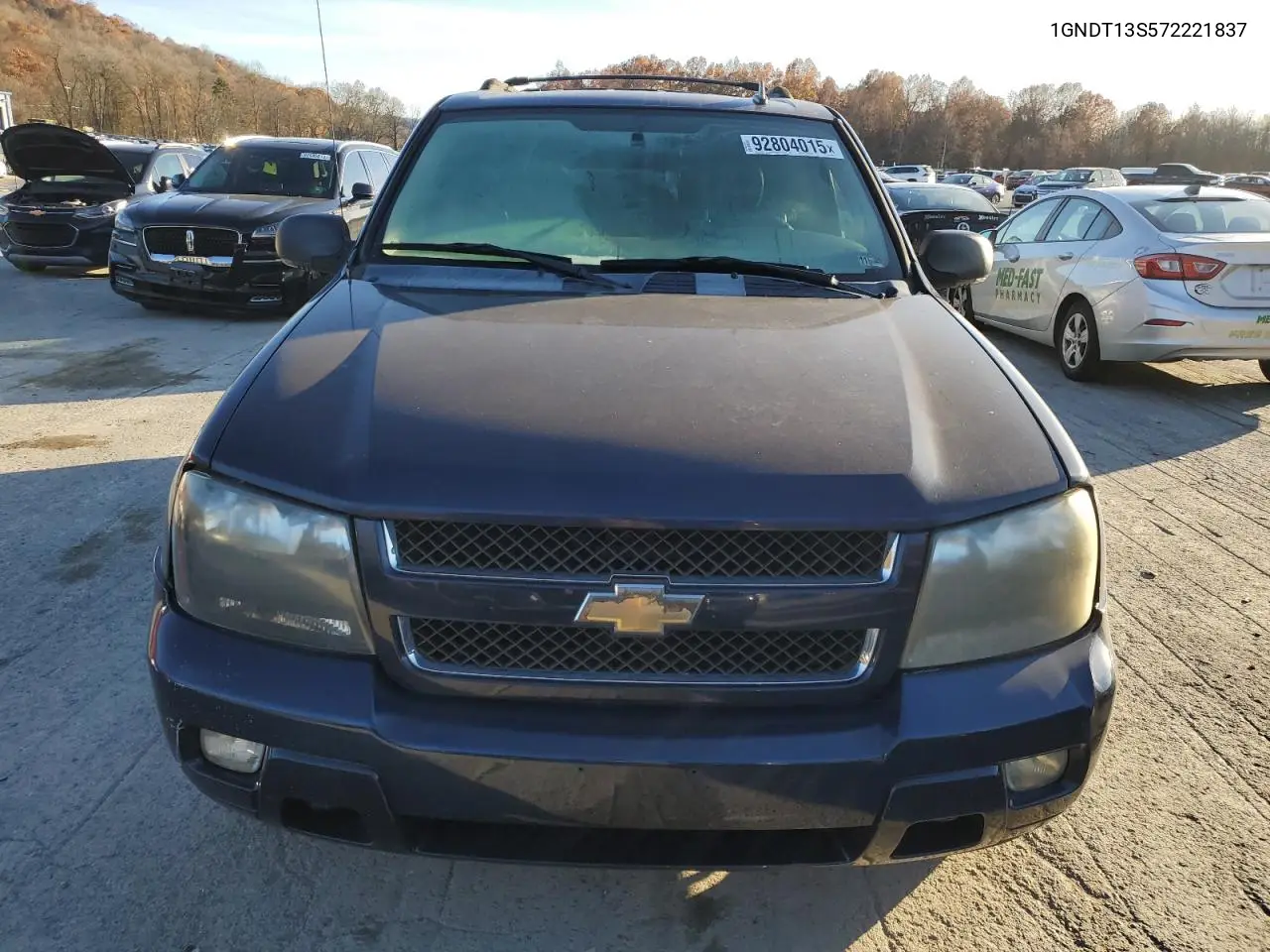 1GNDT13S572221837 2007 Chevrolet Trailblazer Ls
