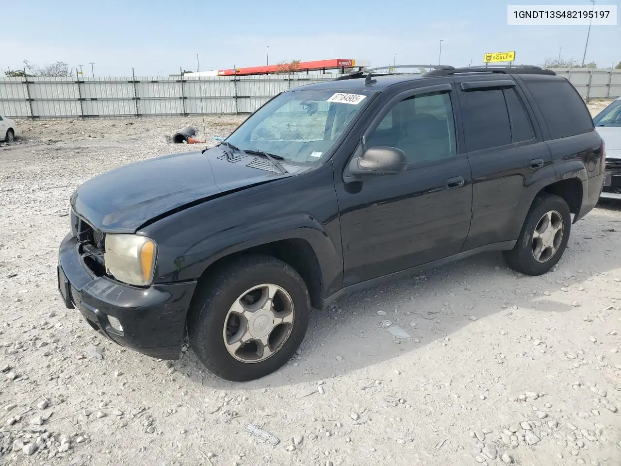 1GNDT13S482195197 2008 Chevrolet Trailblazer Ls