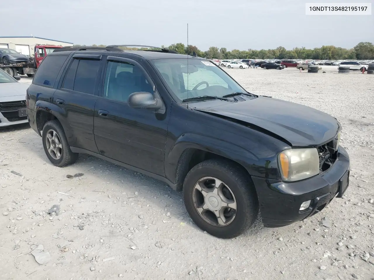 1GNDT13S482195197 2008 Chevrolet Trailblazer Ls