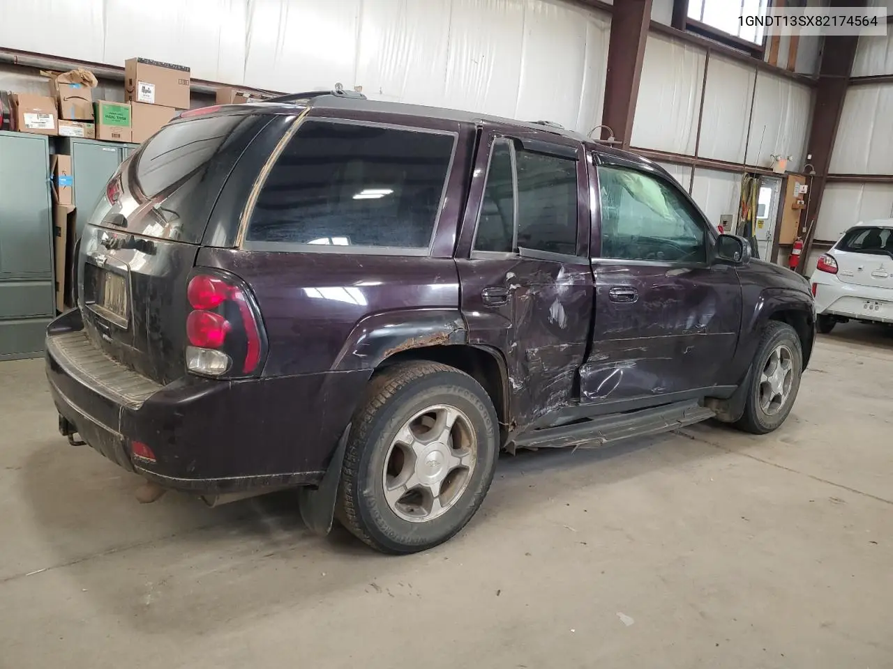 1GNDT13SX82174564 2008 Chevrolet Trailblazer Ls