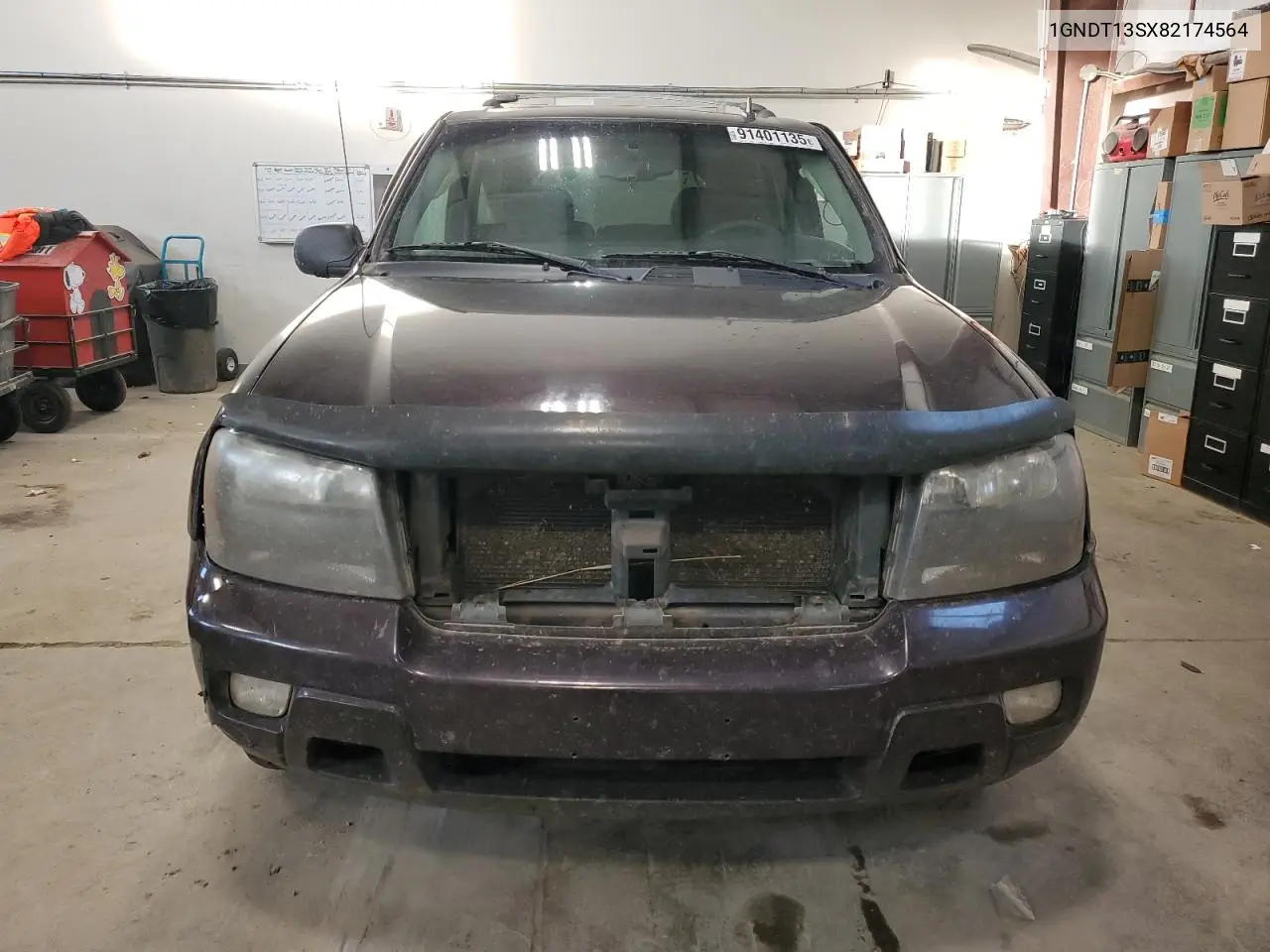 1GNDT13SX82174564 2008 Chevrolet Trailblazer Ls