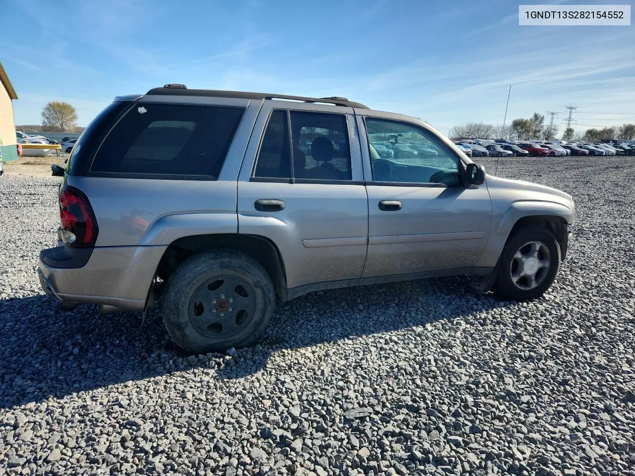 1GNDT13S282154552 2008 Chevrolet Trailblazer Ls