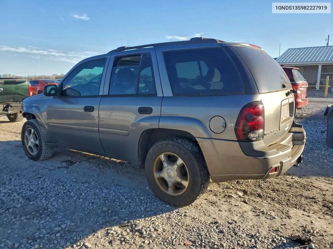 1GNDS13S982227919 2008 Chevrolet Trailblazer Ls